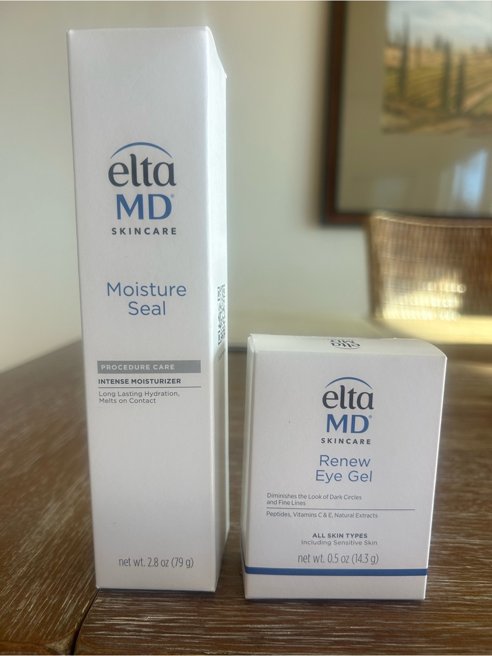 EltaMD Renew Eye Gel & Moisture Seal Duo!